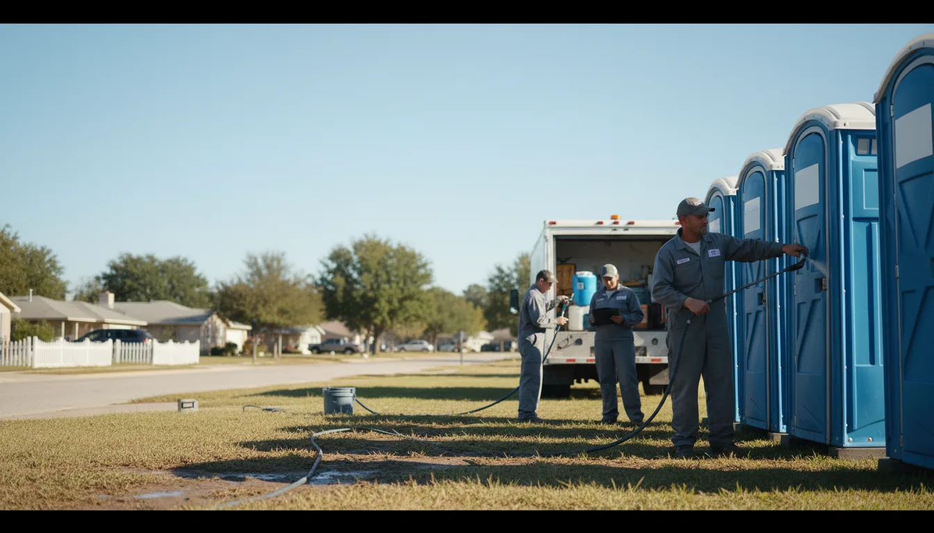 Long-Term Portable Toilet Rental in Walnut, MS near me